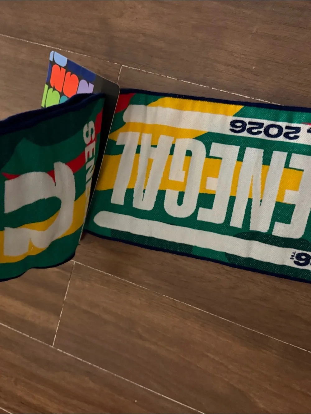 World Cup 2026 soccer scarf france senegal mbappe gameday souvenir